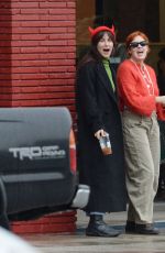 DEMI MOORE, RUMER, TALLUAH and SCOUT WILLIS Out in Los Angeles 01/20/2024