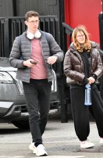 DESTRY ALLYN SPIELBERG Arrives at a Heliport in New York 12/31/2023