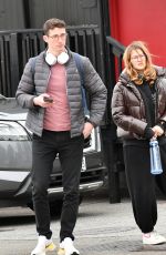 DESTRY ALLYN SPIELBERG Arrives at a Heliport in New York 12/31/2023