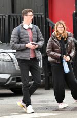 DESTRY ALLYN SPIELBERG Arrives at a Heliport in New York 12/31/2023