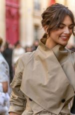 DEVA CASSEL Arrives at Dior SS24 Haute Couture Fashion Show in Paris 01/22/2024