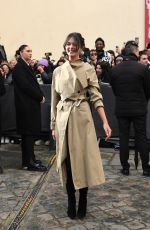 DEVA CASSEL Arrives at Dior SS24 Haute Couture Fashion Show in Paris 01/22/2024