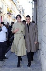 DEVA CASSEL Arrives at Dior SS24 Haute Couture Fashion Show in Paris 01/22/2024