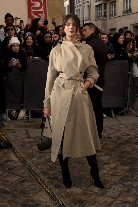 DEVA CASSEL Arrives at Dior SS24 Haute Couture Fashion Show in Paris 01/22/2024