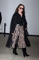 DIANE LANE Arrives at Drew Barrymore Show in New York 01/23/2024