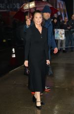 DIANE LANE Leaves GMA Studios in New York 01/25/2024