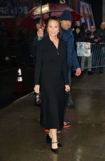 DIANE LANE Leaves GMA Studios in New York 01/25/2024