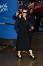 DIANE LANE Leaves GMA Studios in New York 01/25/2024