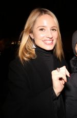 DIANNA AGRON Out for Dinner with a Friend at Costes in Paris 01/21/2024