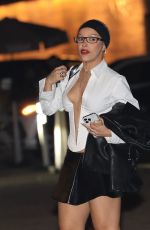 DOJA CAT Arrives at SoHo House in Malibu 01/20/2024