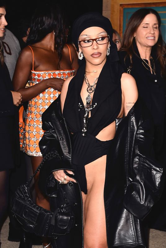 DOJA CAT Arrives at The Book of Clarence Premiere in Los Angeles 01/05/2024