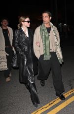 DOVE CAMERON Out for Dinner with Friends in West Hollywood 01/25/2024