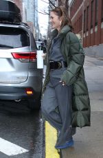 DREW BARRYMORE Arrives at CBS Studios in New York 01/09/2024