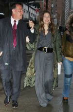 DREW BARRYMORE Arrives at CBS Studios in New York 01/09/2024