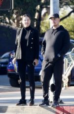DRIANA LIMA and Andre Lemmers Out in Los Angeles 01/16/2024