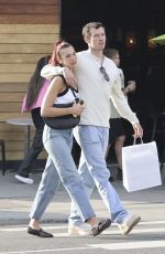 DUA LIPA and Callum Turner Out in Beverly Hills 01/30/2024