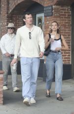 DUA LIPA and Callum Turner Out in Beverly Hills 01/30/2024