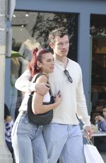 DUA LIPA and Callum Turner Out in Beverly Hills 01/30/2024