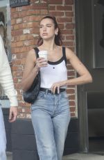 DUA LIPA and Callum Turner Out in Beverly Hills 01/30/2024