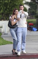 DUA LIPA and Callum Turner Out in Beverly Hills 01/30/2024