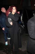 DUA LIPA Arrives at Argylle Premiere Afterparty in London 01/24/2024
