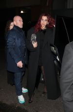 DUA LIPA Arrives at Argylle Premiere Afterparty in London 01/24/2024