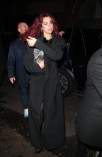 DUA LIPA Arrives at Argylle Premiere Afterparty in London 01/24/2024