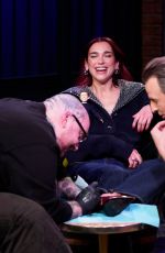 DUA LIPA at Late Night with Seth Meyers 01/09/2024