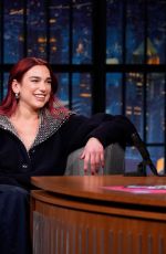 DUA LIPA at Late Night with Seth Meyers 01/09/2024