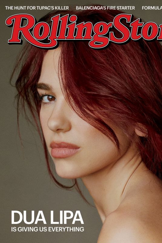 DUA LIPA for Rolling Stone, February 2024