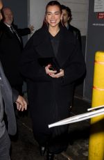 DUA LIPA Leaves Masters of the Air Premiere Afterparty in Beverly Hills 01/10/2024