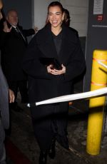 DUA LIPA Leaves Masters of the Air Premiere Afterparty in Beverly Hills 01/10/2024