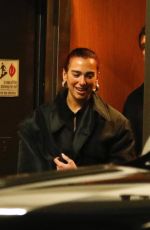 DUA LIPA on a Dinner Date in Los Angeles 01/16/2024