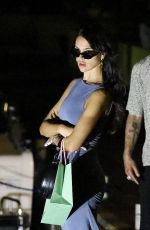 EIZA GONZALEZ Arrives at a New Years Eve Party on a Yacht in St Barts 12/31/2023