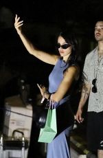 EIZA GONZALEZ Arrives at a New Years Eve Party on a Yacht in St Barts 12/31/2023