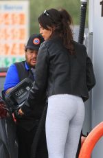 EIZA GONZALEZ at a Gas Station in Beverly Hills 01/24/2024