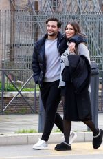 EKIN-SU CULCULOGLU and Davide Sanclimenti Out in Rome 12/27/2023