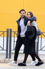 EKIN-SU CULCULOGLU and Davide Sanclimenti Out in Rome 12/27/2023