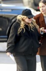 ELISABETH MOSS on the Set of Shell at LA Center Studios 01/09/2024