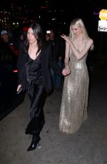 ELIZABETH DEBICKI Arrives at Golden Globes Afterparty at Chateau Marmont 01/07/2024