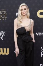 ELIZABETH DEBICKI at 2024 Critics Choice Awards in Santa Monica 01/14/2024