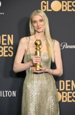 ELIZABETH DEBICKI at 81st Annual Golden Globe Awards in Los Angeles 01/07/2024