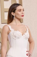 ELIZABETH OLSEN at 81st Annual Golden Globe Awards in Los Angeles 01/07/2024