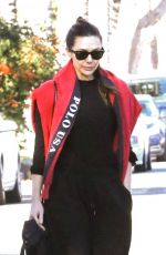 ELIZABETH OLSEN Out Visiting a Friend in Los Angeles 01/05/2024