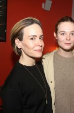 ELLE FANNING, Bradley Cooper and Pedro Pascal Visit Cast of Appropriate on Broadway in New York 01/28/2024