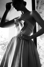 ELLE FANNING - Golden Globes Dress Photoshoot, January 2024