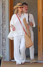 ELLE MACPHERSON and Doyle Bramhall Out at Avalon