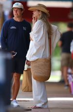 ELLE MACPHERSON and Doyle Bramhall Out at Avalon