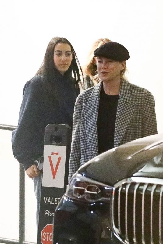 ELLEN POMPEO and STELLA LUNA at E Baldi in Beverly Hills 01/19/2024