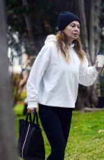 ELLEN POMPEO Out for Coffee in Los Angeles 01/25/2024